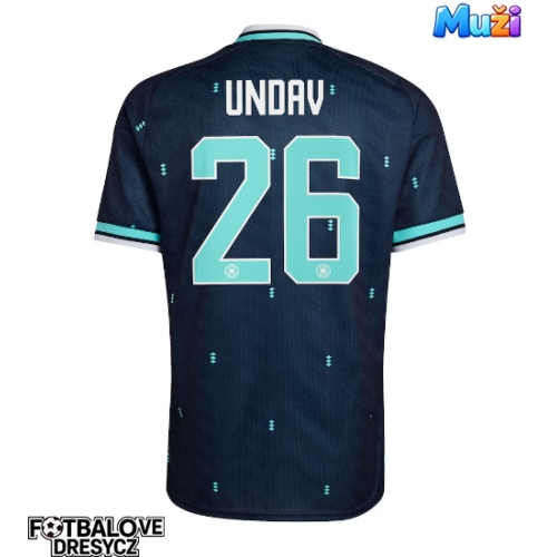 Německo Deniz Undav #26 Venkovní Dres MS 2026 Krátký Rukáv Německo Deniz Undav #26 Venkovní Dres MS 2026 Krátký Rukáv
